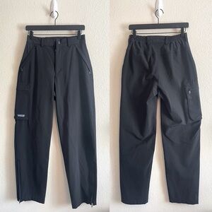 Y2K Vintage Patagonia Black Guide Hiking Pants High Rise Womens Size 8